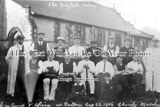 LA 3543 - England v Africa Charity Match, Dalton In Furness, Lancashire 1906