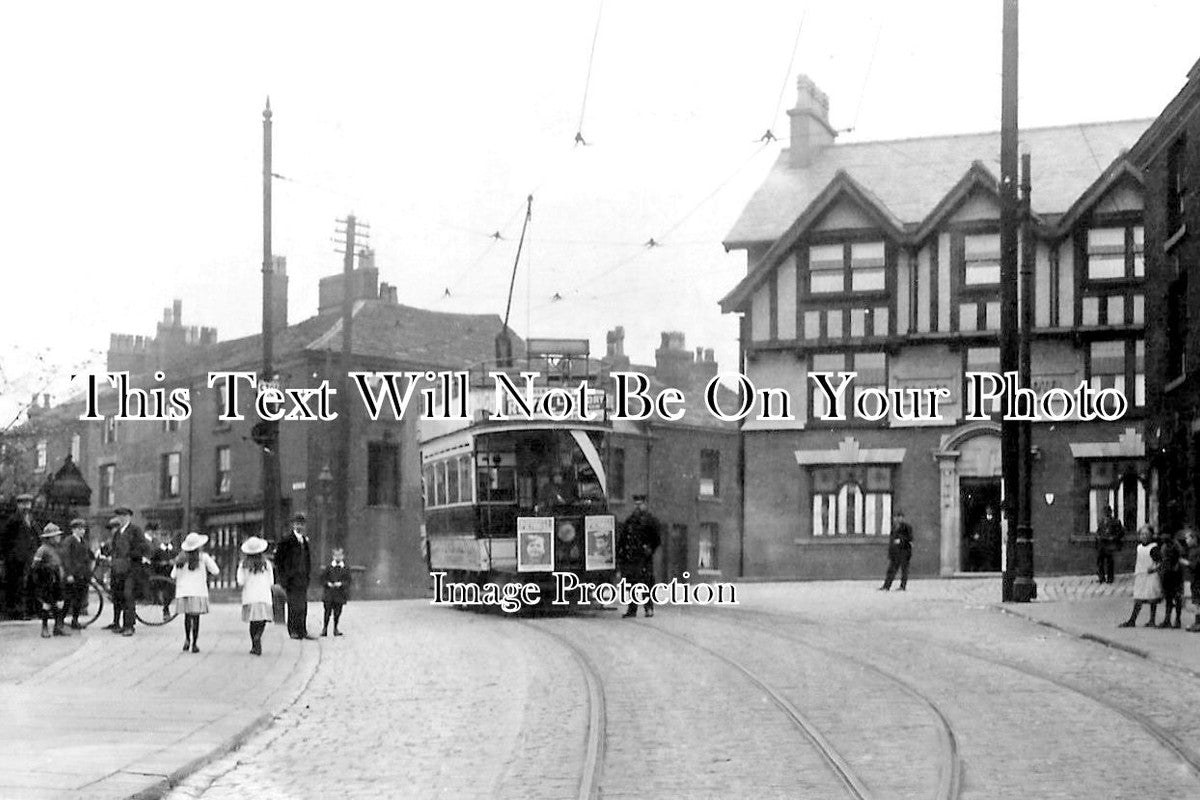 LA 3554 - Gee Cross, Lancashire c1922