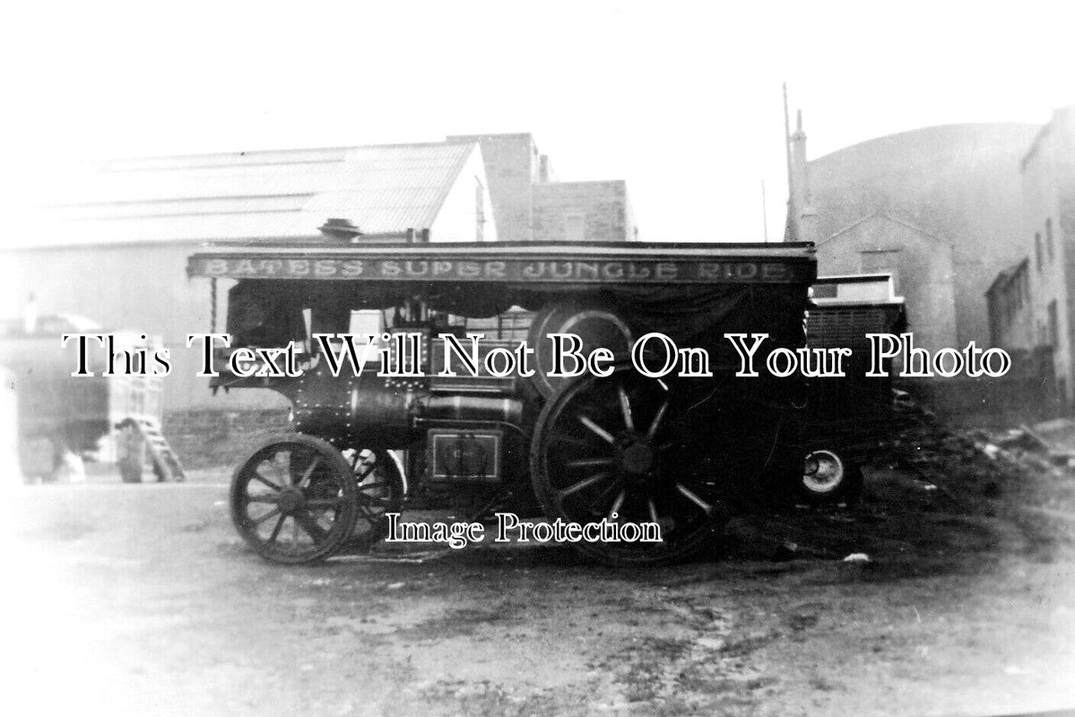 LA 3559 - Bates Steam Engine 'Perseverance' At Colne Fair, Lancashire 1939