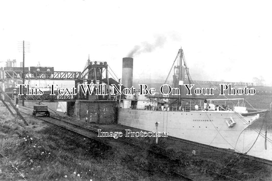 LA 3655 - SS Chickahominy, Partington Coal Tip, Manchester Ship Canal, Lancashire c1904