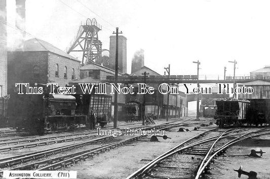LA 3659 - Ashington Colliery Mine Pit, Northumberland c1922