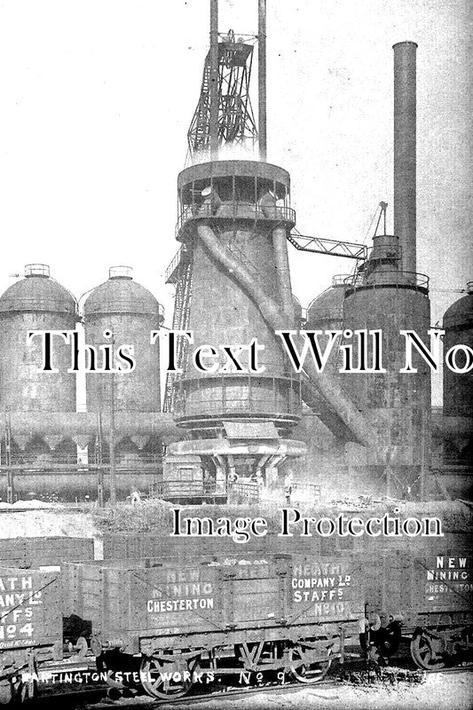 LA 3687 - Partington Steel Works, Irlam, Manchester, Lancashire