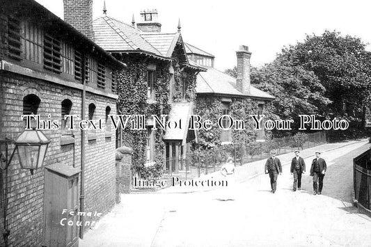 LA 3736 - Female Wards Exterior, County Asylum, Prestwich, Lancashire