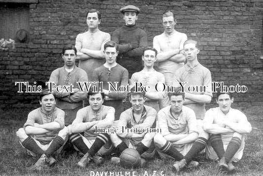 LA 3746 -  Davyhulme Amateur Football Club Team, Lancashire