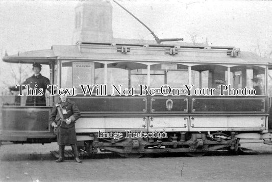 LA 379 - Ashton, Denton & Hyde Single Deck Tram, Lancashire