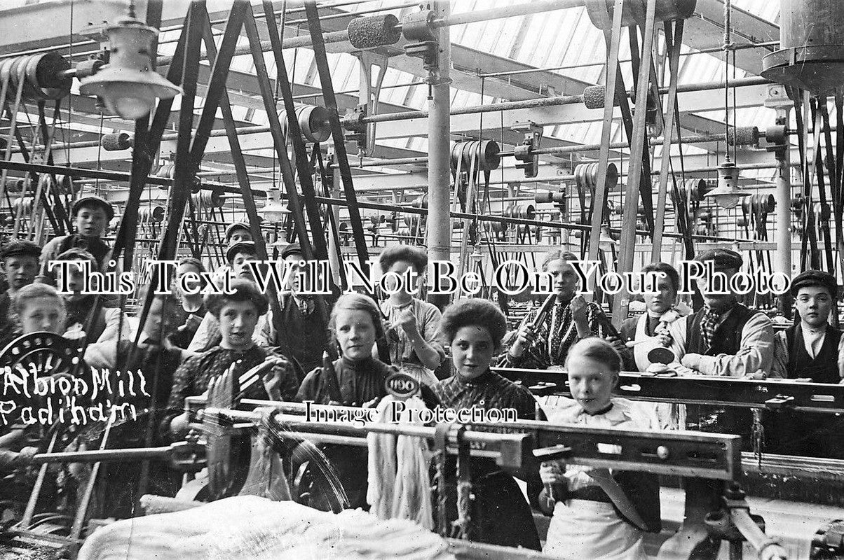 LA 380 - Padiham Mill, Burnley, Lancashire c1907