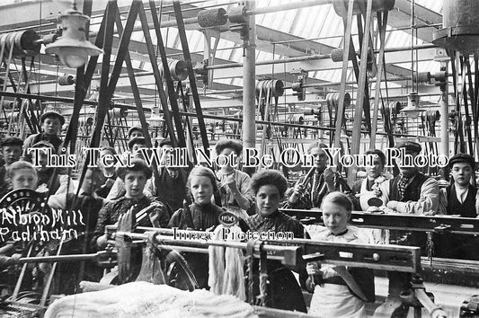 LA 380 - Padiham Mill, Burnley, Lancashire c1907