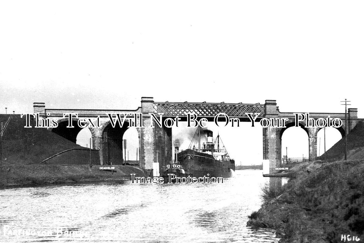 LA 3816 - Partington Bridge, Manchester Ship Canal, Lancashire