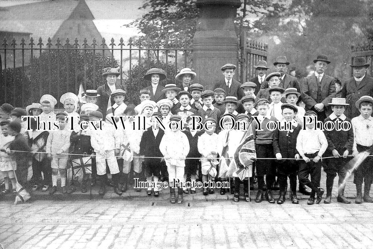 LA 3831 - King George Vs Visit To Manchester, Lancashire 1913