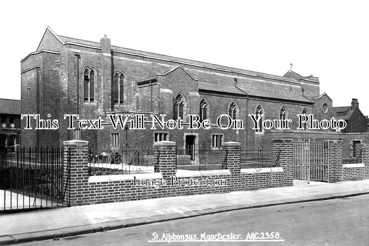 LA 3840 - St Alphonsus Church, Stretford, Lancashire