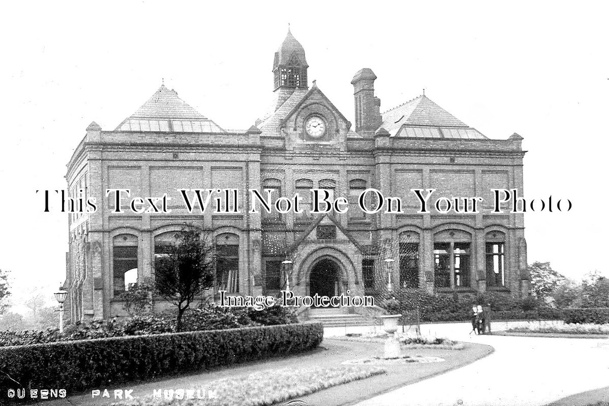 LA 3849 - Queens Park Museum, Manchester, Lancashire c1906