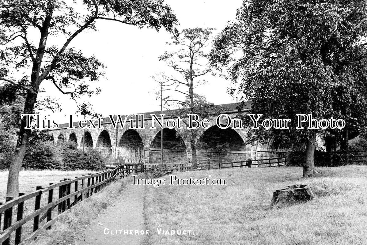 LA 3864 - Clitheroe Viaduct, Lancashire