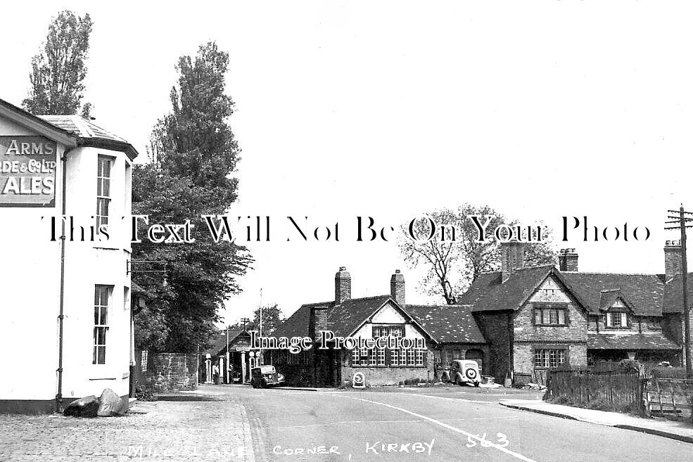 LA 3876 - Carters Arms, Glovers Brow & Mill Lane Corner, Kirkby, Liverpool