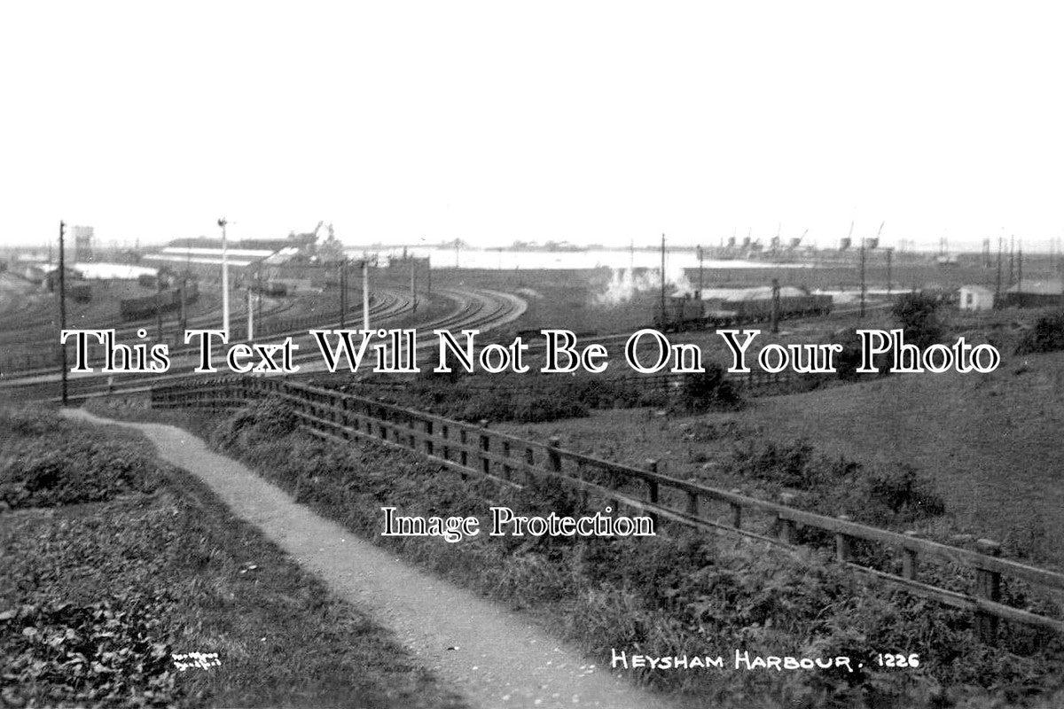 LA 3891 - Heysham Harbour & Railway, Lancashire – JB Archive