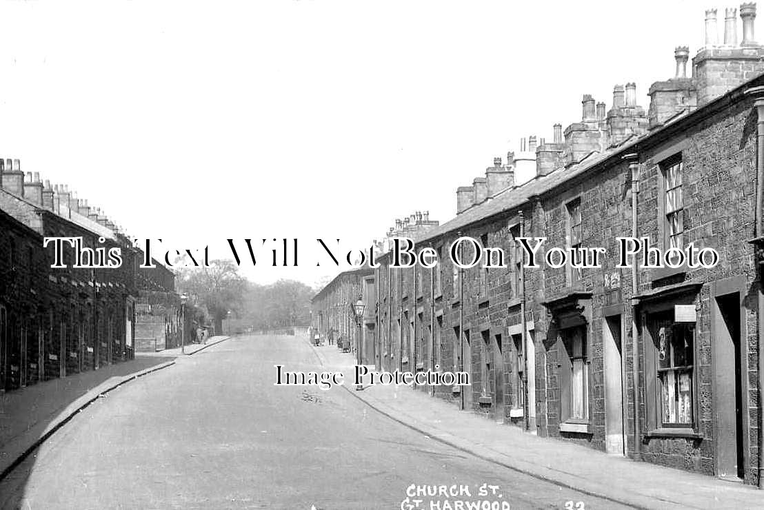 LA 3893 - Church Street, Great Harwood, Lancashire c1920