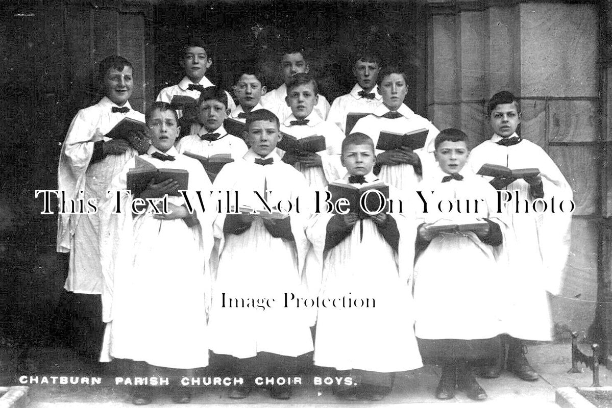 LA 3901 - Parish Church Choir Boys, Chatburn, Lancashire