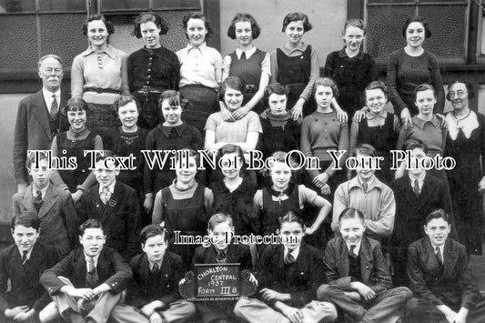 LA 3955 - Chorlton Central School Group, Chorlton, Lancashire 1937