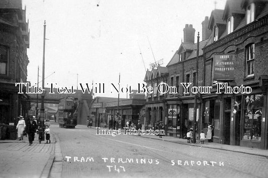 LA 396 - Seaforth Tram Terminus, Bridge Road, Lancashire