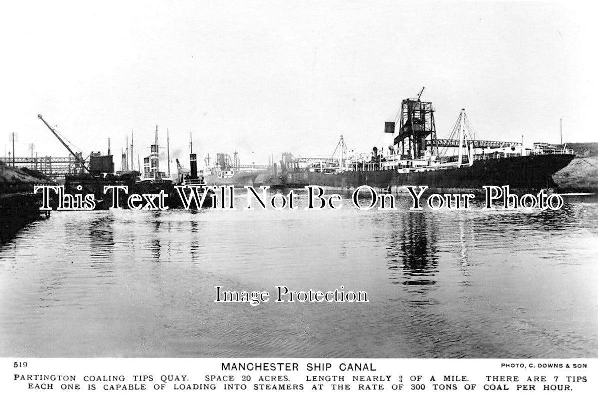 LA 3973 - Manchester Ship Canal, Lancashire