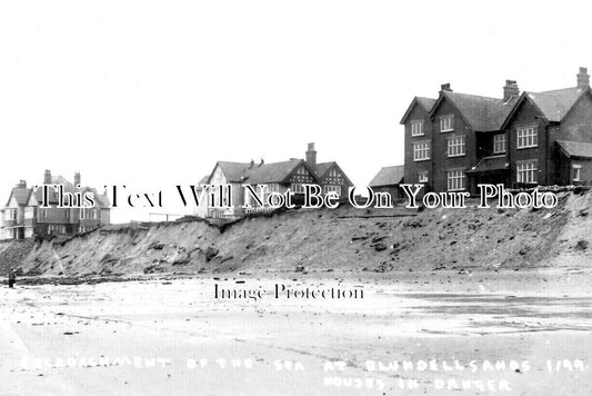 LA 3999 - Blundellsands Sea Erosion, Lancashire 1920