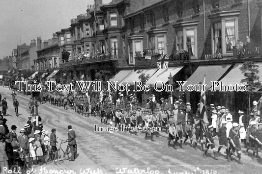 LA 402 - Scout Parade, Waterloo, Liverpool, Lancashire 1916