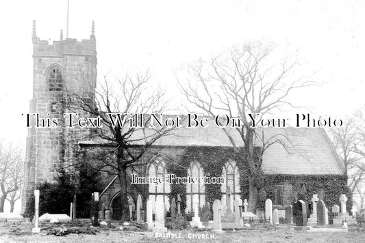 LA 4033 - St James Church, Brindle, Lancashire c1907