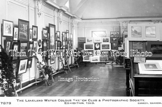 LA 4036 - Lakeland Sketch Club, Barrow, Lancashire 1923