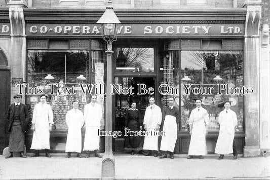 LA 4040 - Co_Operative Shopfront, Lancashire