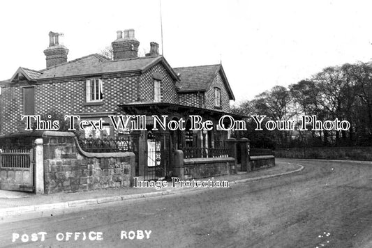 LA 4076 - Post Office, Roby, Liverpool, Lancashire