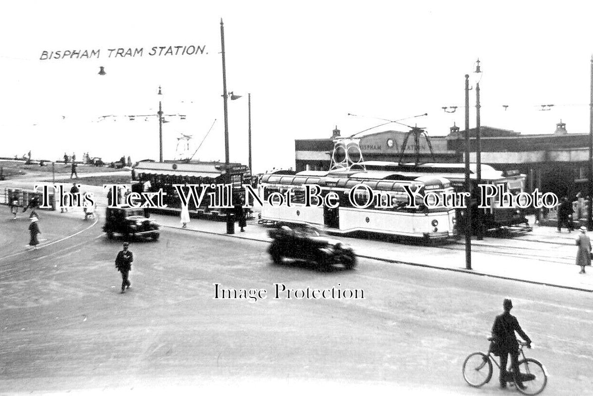 LA 4131 - Bispham Tram Station, Blackpool, Lancashire