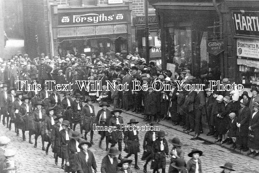 LA 4145 - Girl Guides, Colne Procession, Lancashire