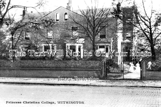 LA 4153 - Princess Christian College, Withington, Lancashire c1910