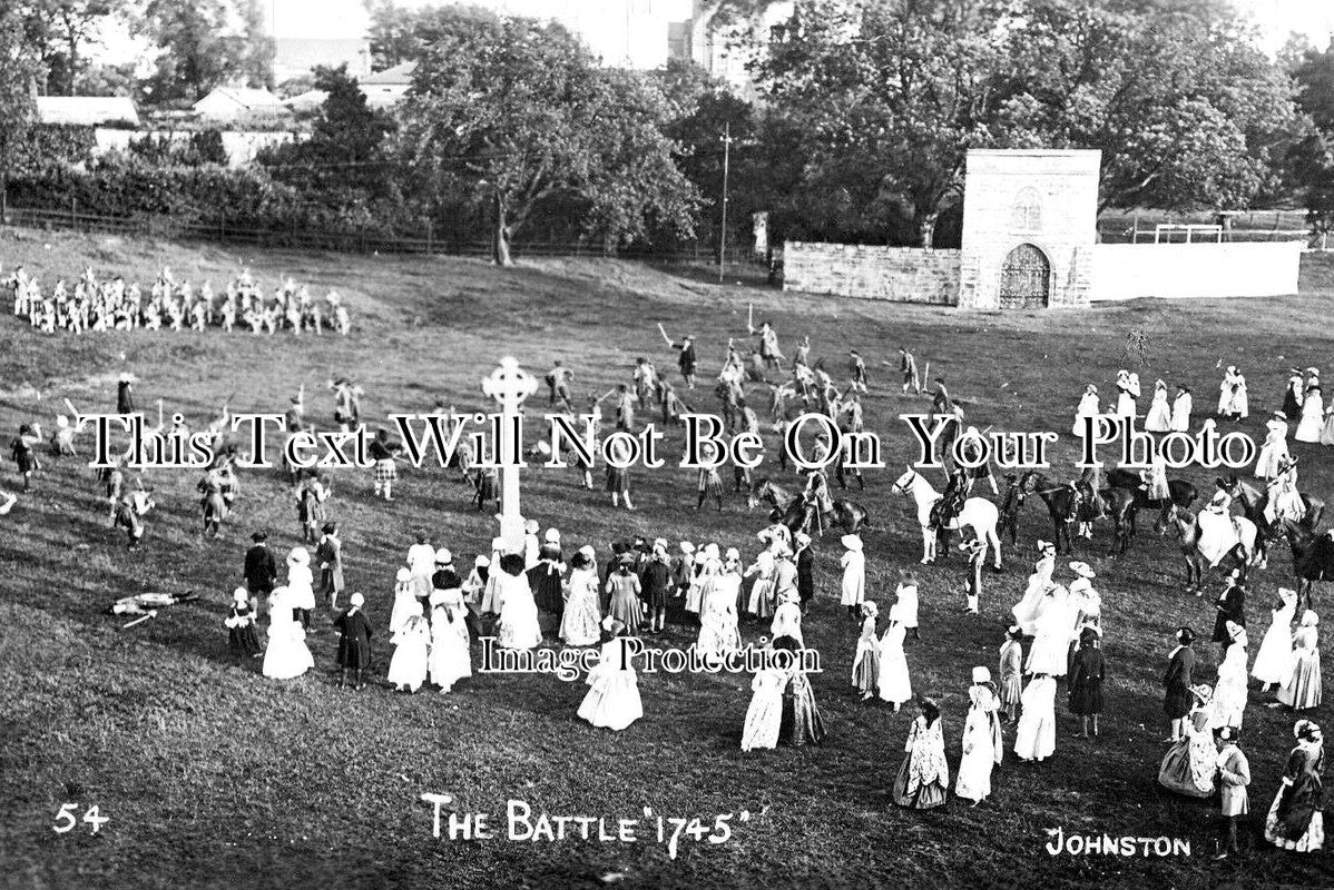 LA 4182 - The Battle 1745, Lancaster Pageant, Lancashire 1913