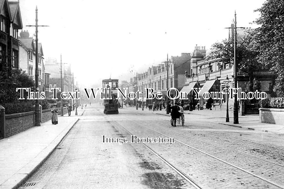 LA 4187 - Barlow Moor Road, Chorlton Cum Hardy, Manchester c1910