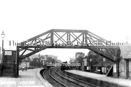 LA 4203 - Wennington Railway Station, Lancashire c1915