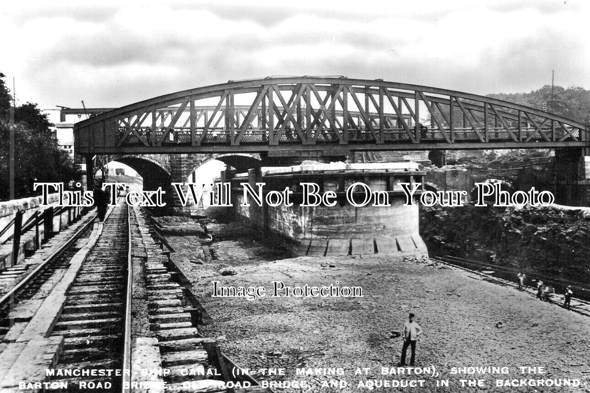 LA 4204 - Barton Road Bridge, Manchester Ship Canal, Lancashire