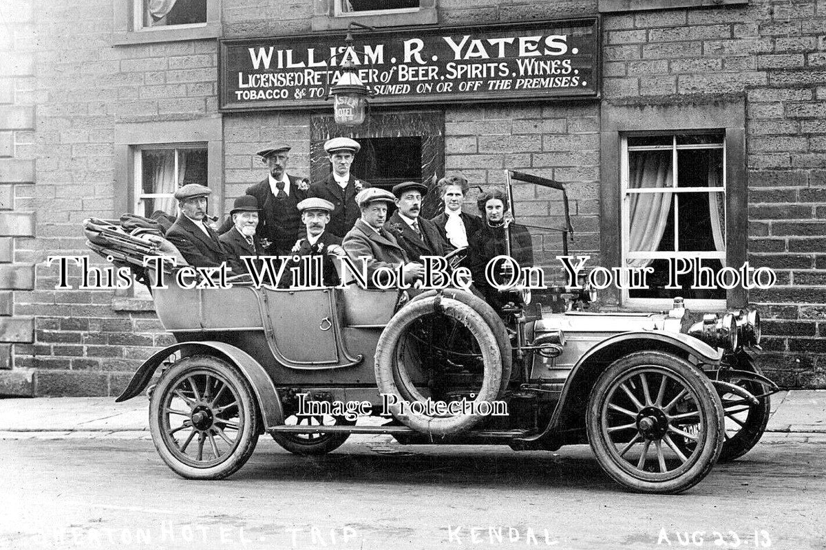 LA 4206 - Skerton Hotel Trip, Kendal, Lancashire 1913