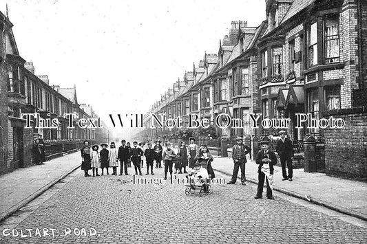 LA 4215 - Coltart Road, Liverpool, Lancashire c1908