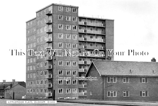 LA 4258 - Littlemoor Flats, Oldham, Lancashire