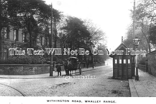 LA 4272 - Withington Road, Whalley Range, Lancashire c1913