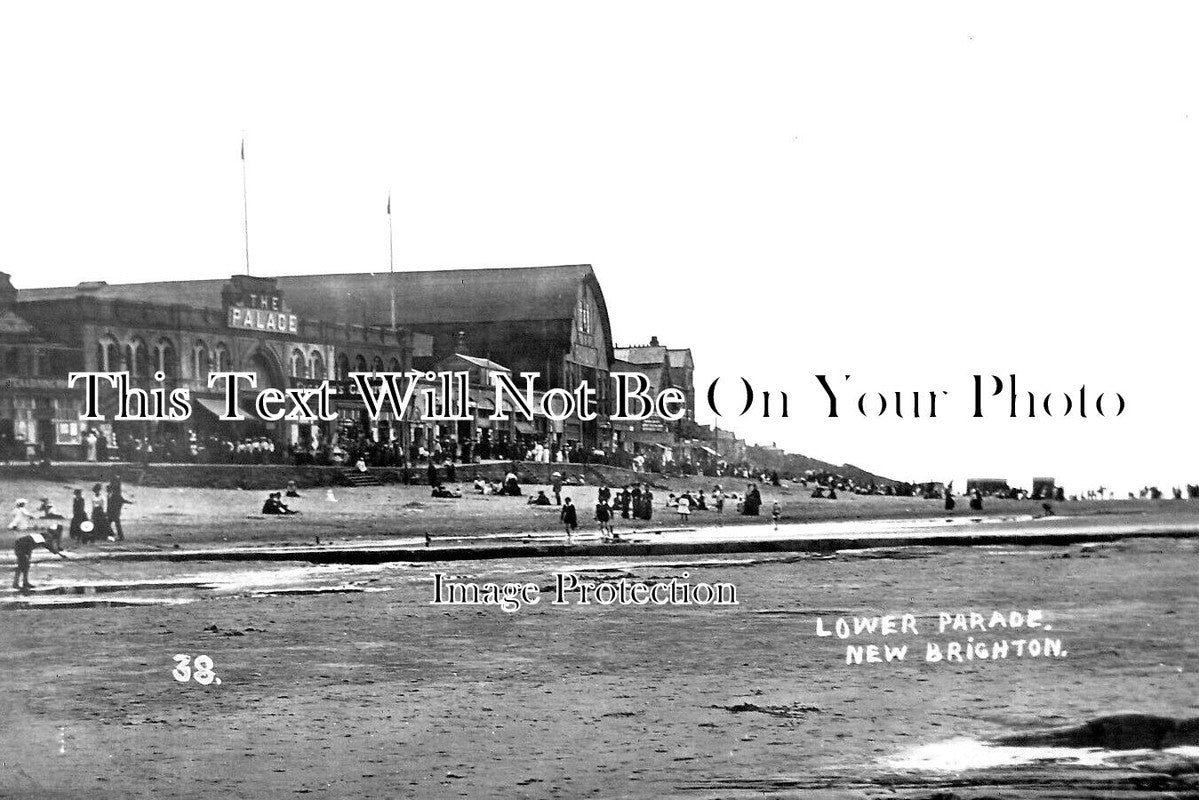 LA 4295 - Lower Parade, New Brighton, Lancashire c1907