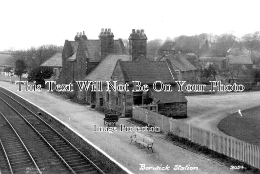 LA 4301 - Borwick Railway Station, Lancashire