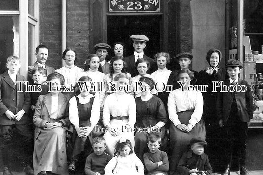 LA 4324 - Mrs Marsden Hotel, Brunswick Street, Blackpool, Lancashire c1912