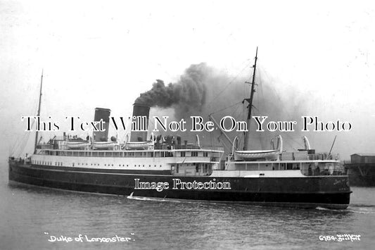 LA 4345 - Duke Of Lancaster Ship Leaving Heysham, Lancashire