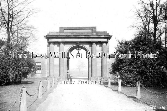 LA 4359 - The Grand Lodge Main Entrance, Heaton Park, Manchester c1905