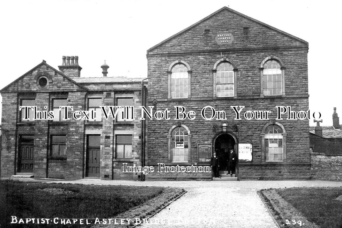 LA 4376 - Baptist Chapel, Astley Bridge, Bolton, Lancashire