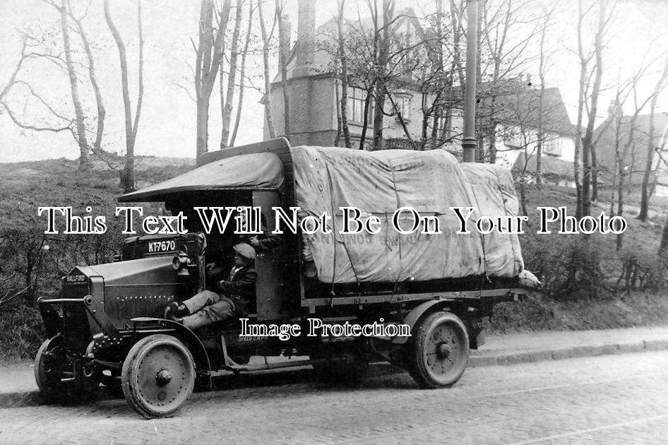 LA 439 - Irwell Springs Printing Co Lorry, Bacup, Lancashire