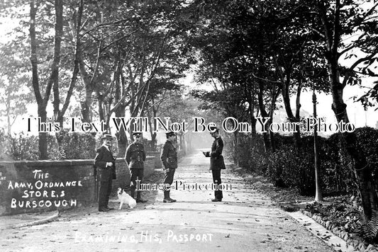 LA 4406 - Entrance To Army Ordnance Store, Burscough, Lancashire WW1