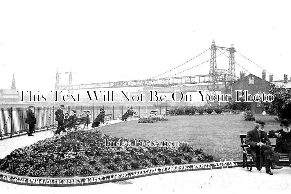 LA 4437 - Widnes To Runcorn Transporter Bridge, Lancashire