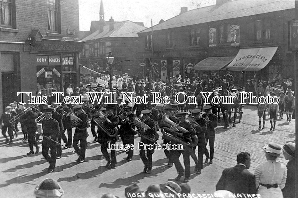 LA 445 - Wesleyan Rose Queen Procession, Aintree, Liverpool, Lancashire c1910